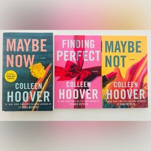 Colleen Hoover set of 3 books